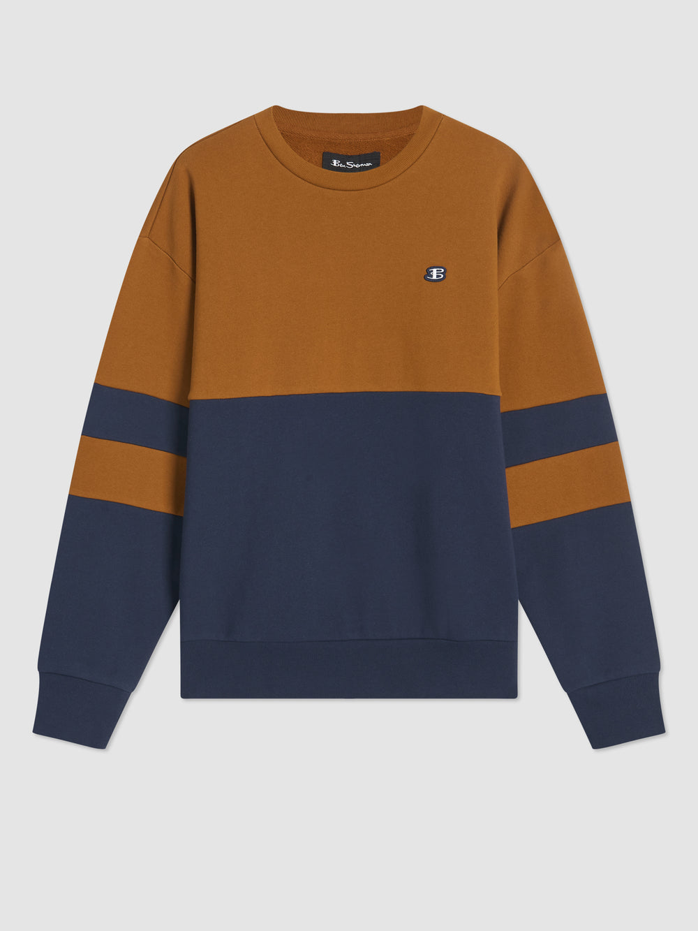 Ben Sherman B by Ben Sherman Colorblock Gensere Marineblå | CR0954627