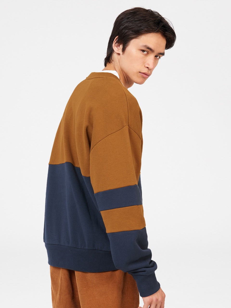 Ben Sherman B by Ben Sherman Colorblock Gensere Marineblå | CR0954627