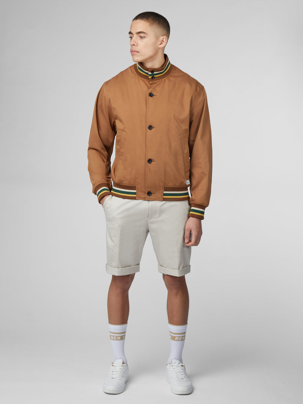 Ben Sherman Signature Heritage Bomber Jakker Lyse Brune | VO2058346