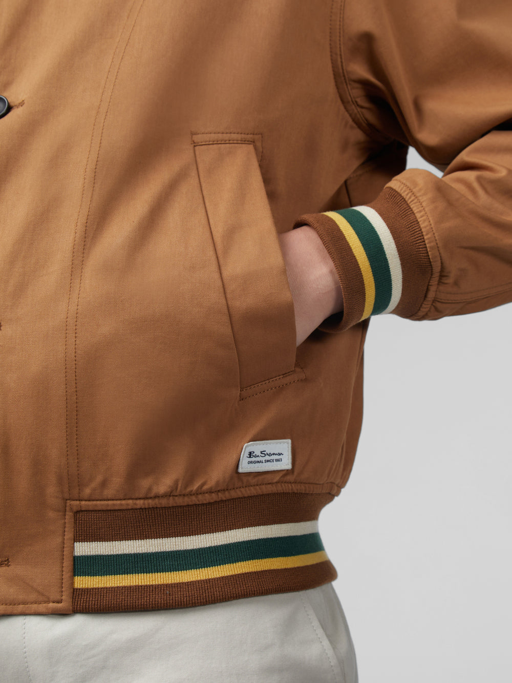 Ben Sherman Signature Heritage Bomber Jakker Lyse Brune | VO2058346