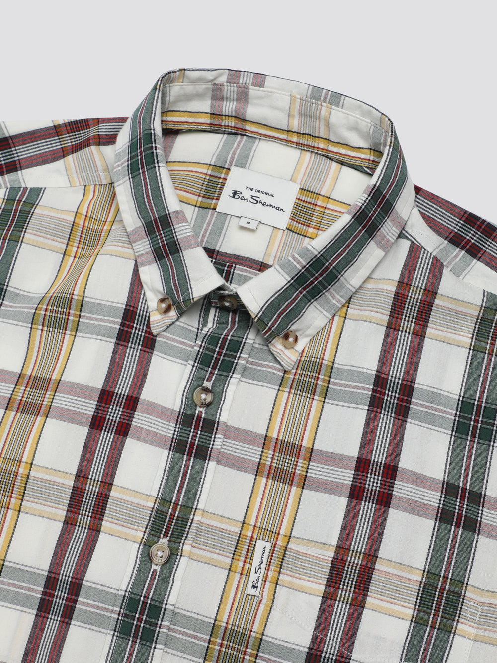 Ben Sherman Signature Heritage Check Skjorte Hvite | BT4120896