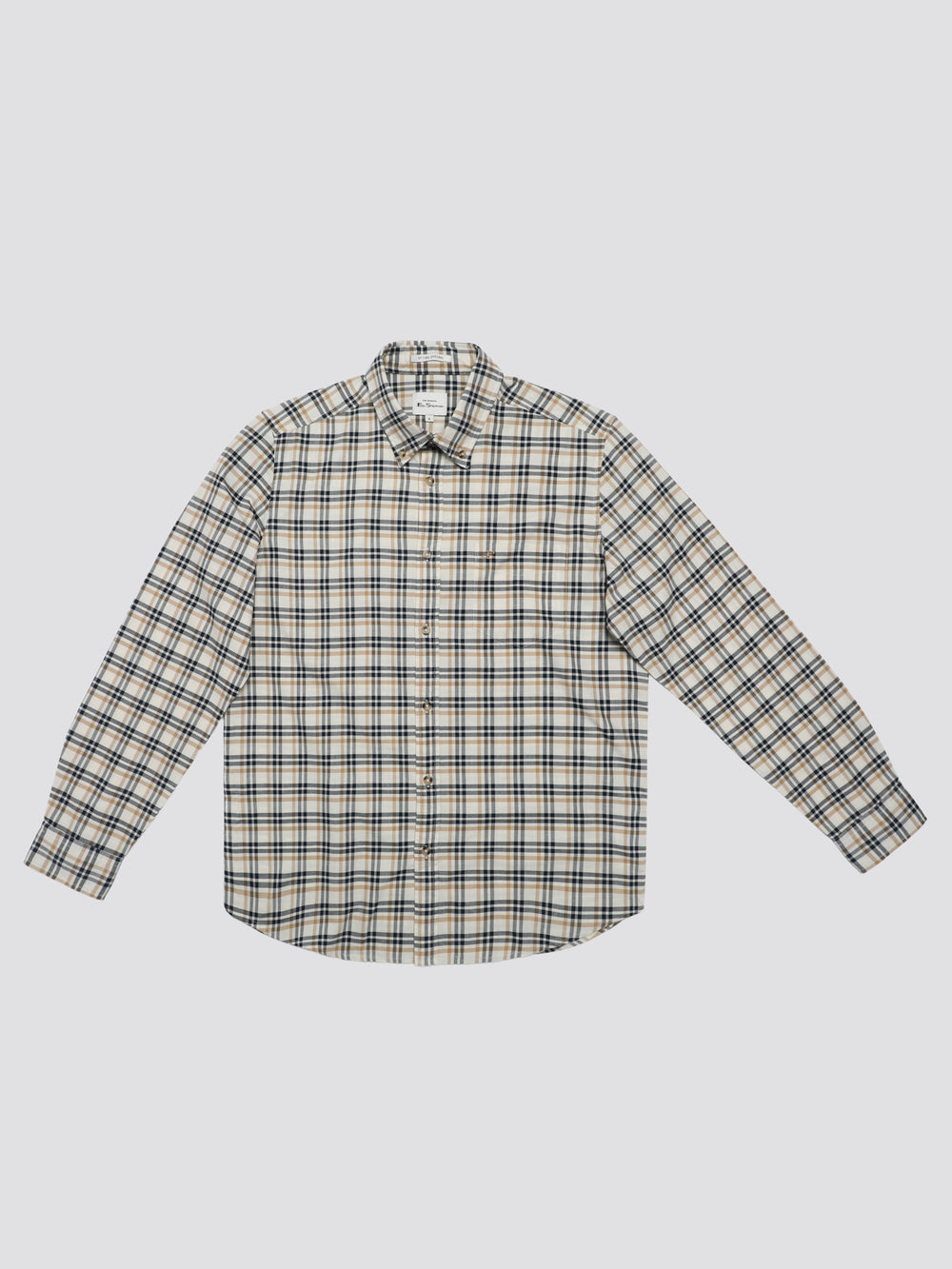Ben Sherman Signature Oxford Check Skjorte Hvite | YR2903174