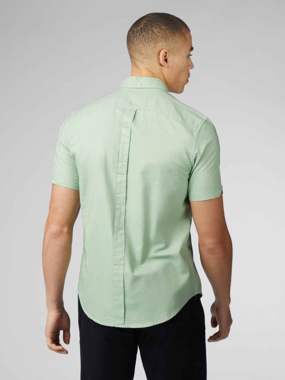 Ben Sherman Signature Short Sleeve Oxford Skjorte Grønn | WN6527183