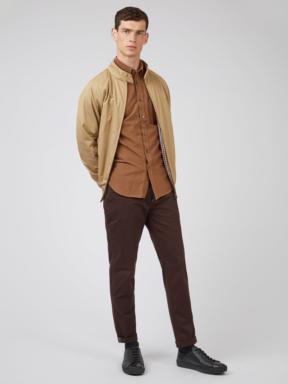 Ben Sherman Signature Slim Stretch Chino Bukse Rød | SR4856213