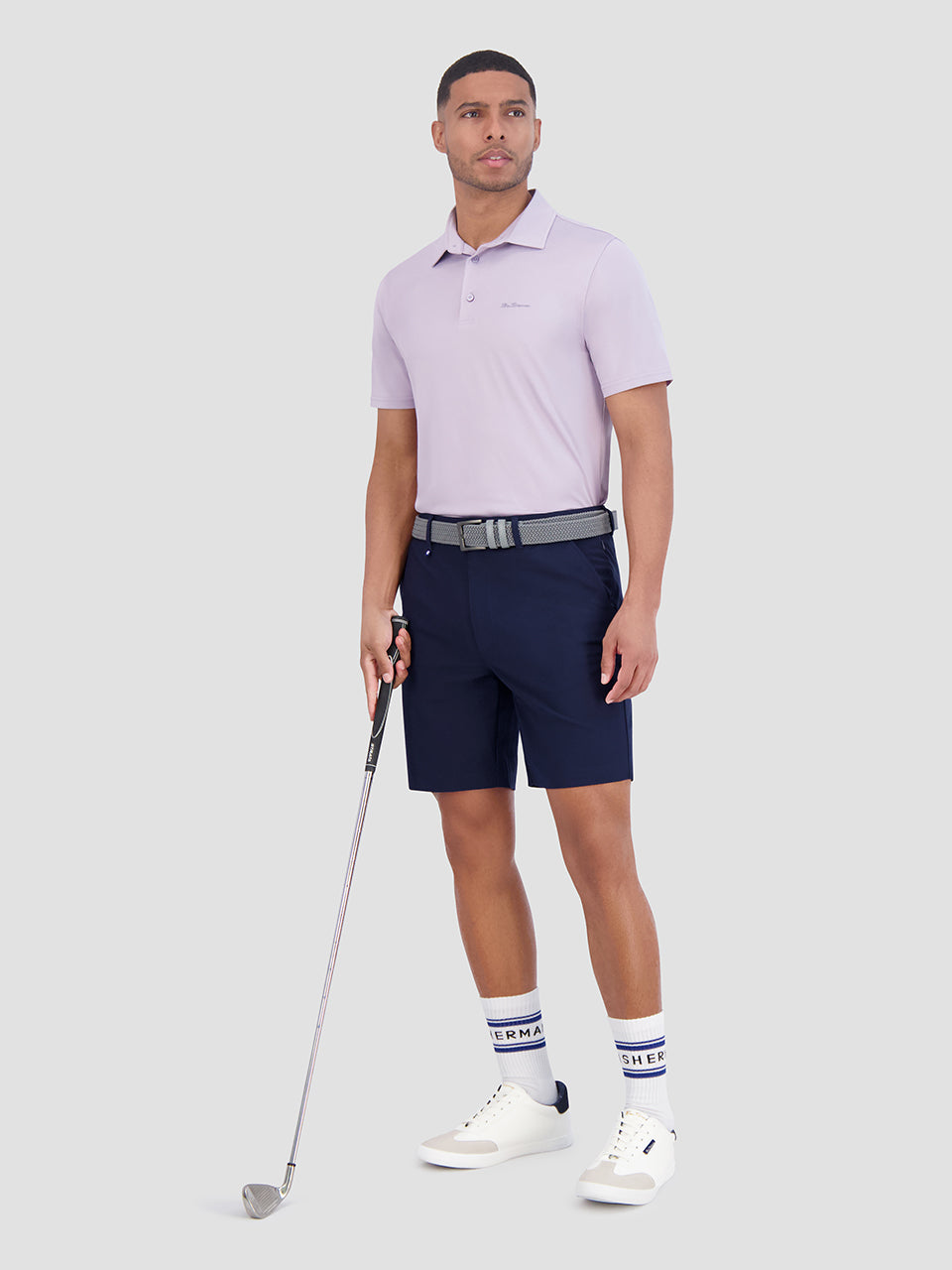 Ben Sherman Solid Air Pique Sports Fit Polo T Skjorte Lilla | SK7825109