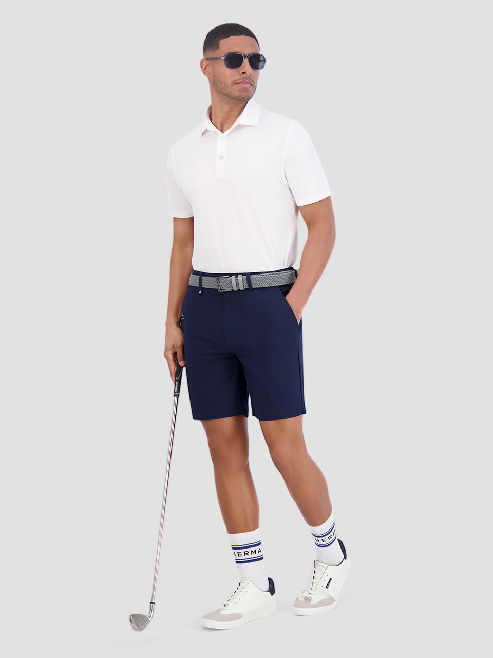 Ben Sherman Solid Air Pique Sports Fit Polo T Skjorte Hvite | KL7528039