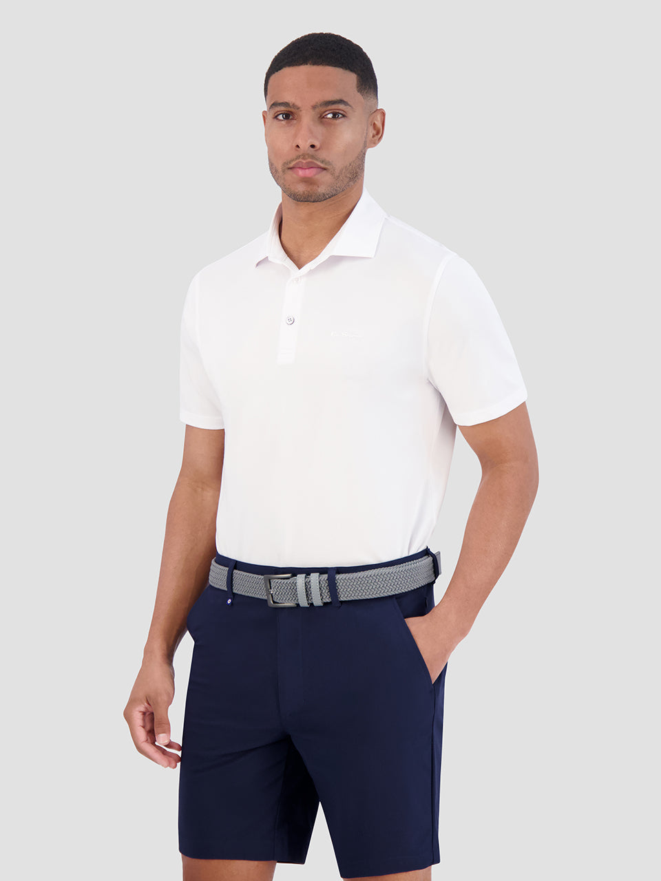 Ben Sherman Solid Air Pique Sports Fit Polo T Skjorte Hvite | KL7528039