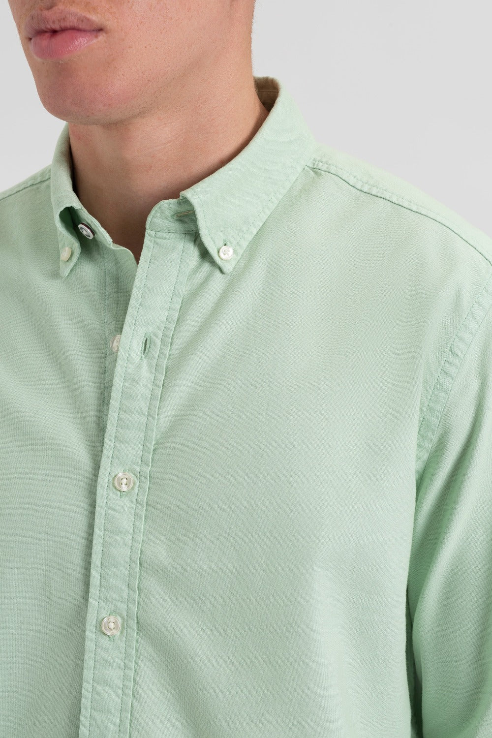 Ben Sherman St. Ives Resort Oxford Skjorte Grønn | RB5689427
