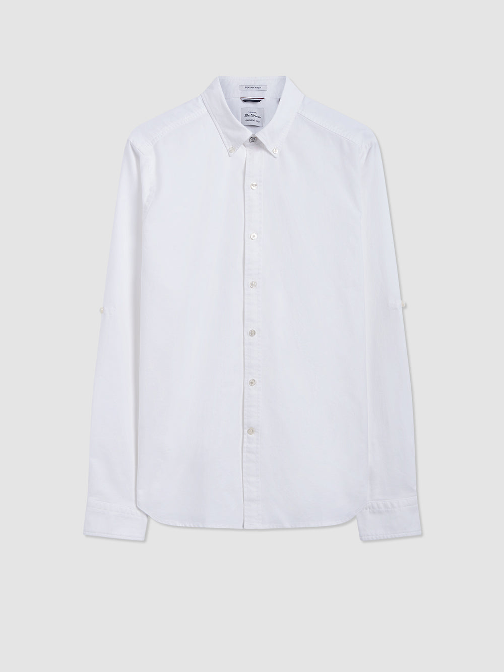 Ben Sherman St. Ives Resort Oxford Skjorte Hvite | AX1429875