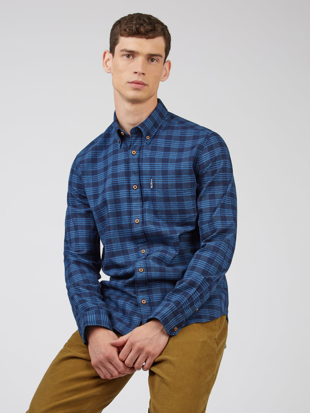 Ben Sherman Tapered Corduroy Bukse Brune | SI2083576